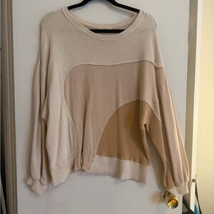 By Together Cream Knit Sweater